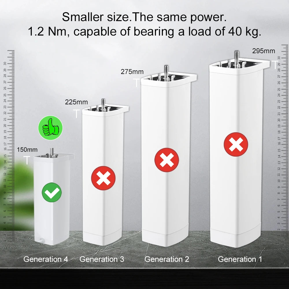 Silent Tuya Smart Curtain Motor | Automated Window Blinds