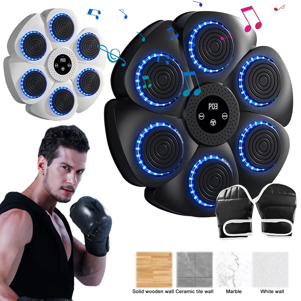 Smart Music Boxing Machine | Interactive Home Fitness Trainer