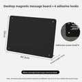 Desktop Magnetic Whiteboard & Blackboard for Cafe & Office Display