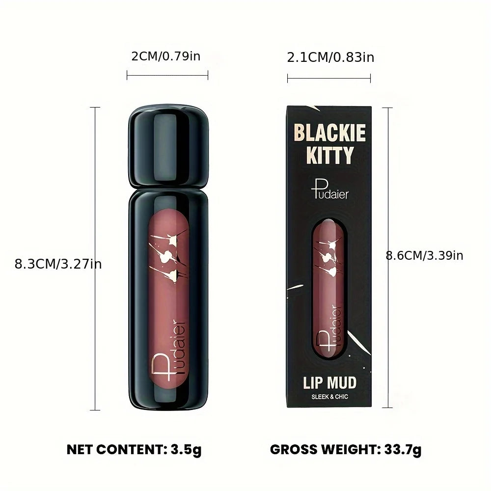 Matte Velvet Lip Gloss | Highly Saturated Liquid Lip Mud | Non-Stick & Long Lasting