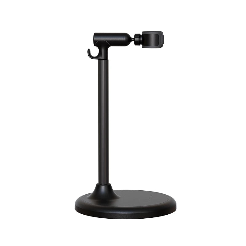 Floor-Standing Hair Dryer Stand - Adjustable, Hands-Free Convenience for Bathrooms