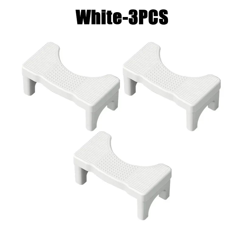 Ergonomic Squatty Potty Toilet Stool for Kids, Pregnant Women & Elderly – Bathroom Foot Stand