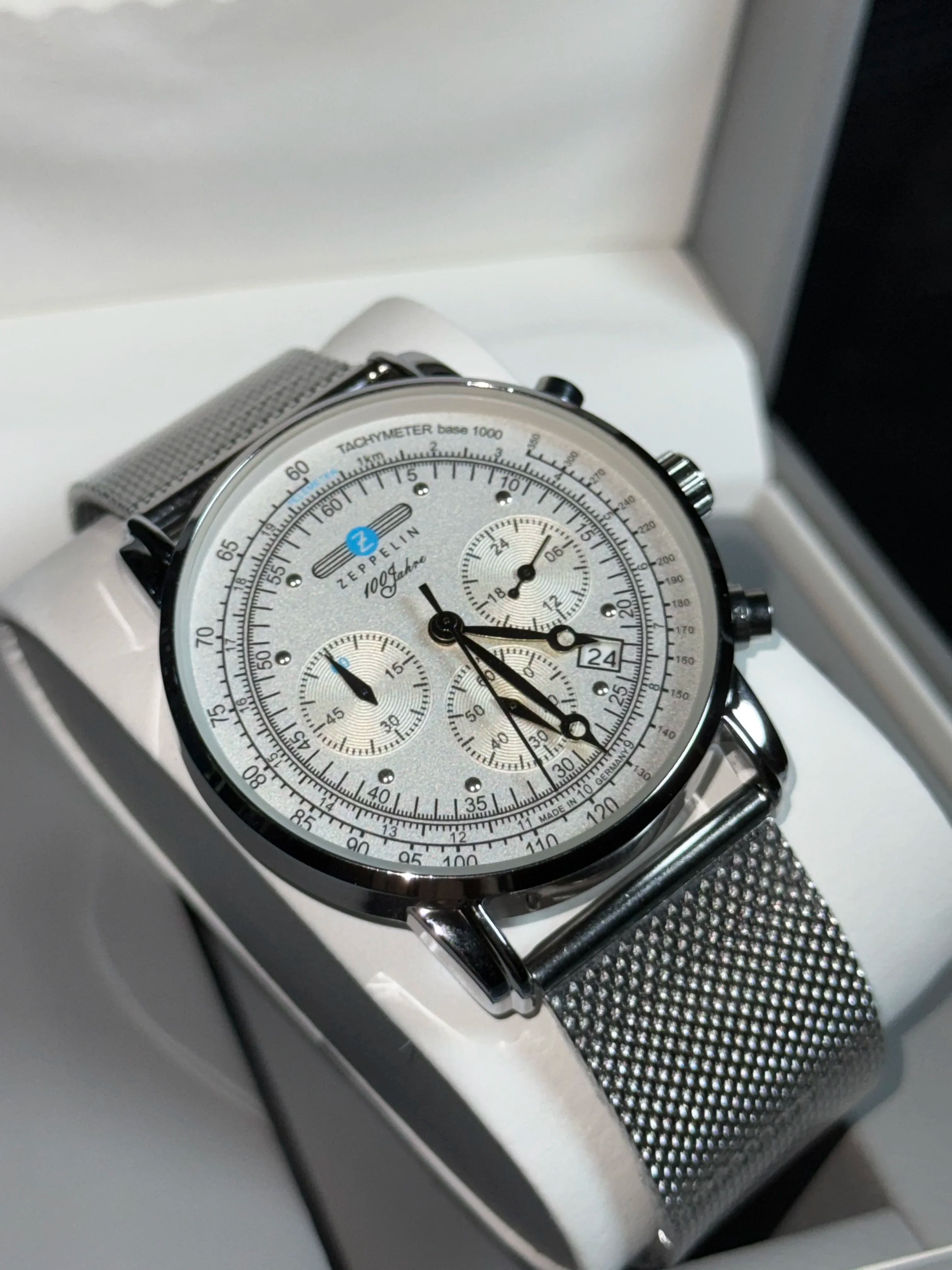 Zeppelin Airship Automatic Men's Watch - Retro Business & Leisure Timepiece