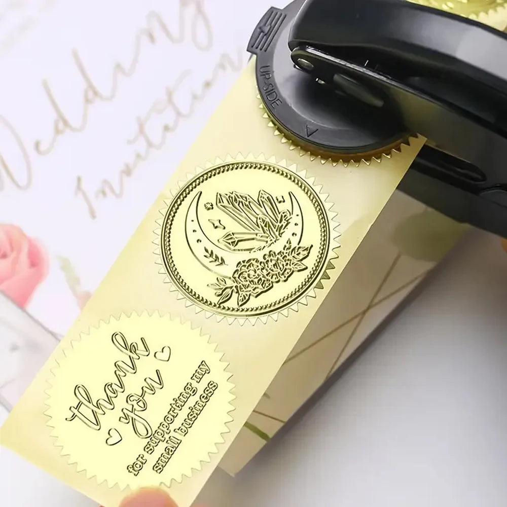 Custom Embosser Stamp for Books, Weddings & Invitations | DIY Seal