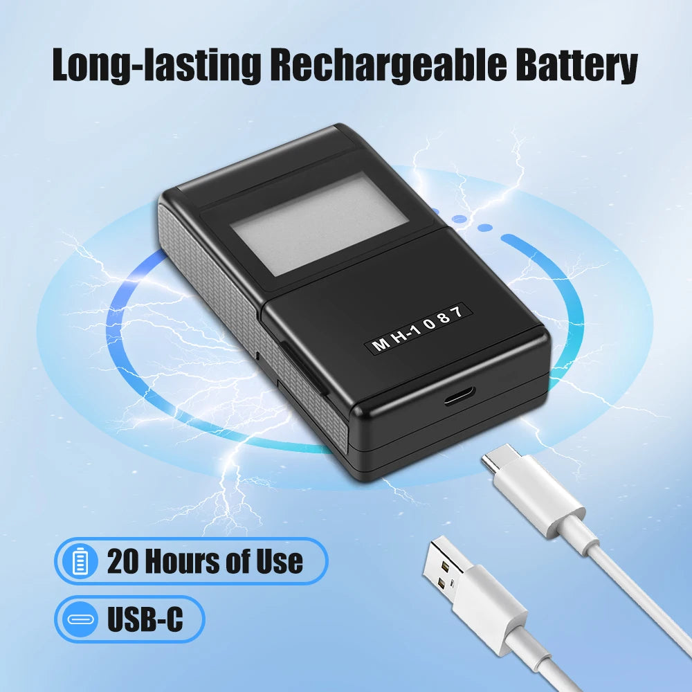 Digital TENS Unit: 4-Channel Rechargeable Muscle Stimulator for Pain Relief