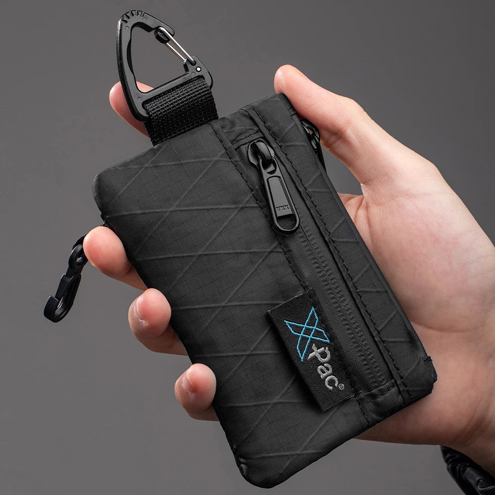 EDC X-PAC 5-Pocket Multi Pouch Wallet with YKK Zipper & Keychain