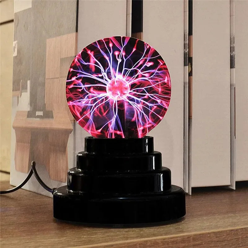 Magic Plasma Ball Lamp - LED Atmosphere Light for Bedroom & Kids Gifts