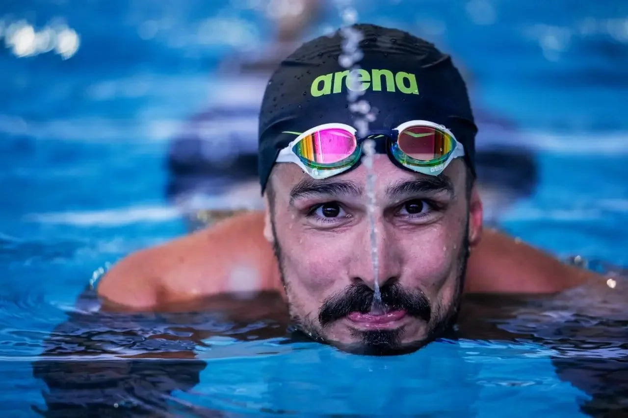 Aremd 25 Year Pro Racing Swimming Goggles - Waterproof Anti-Fog UV400