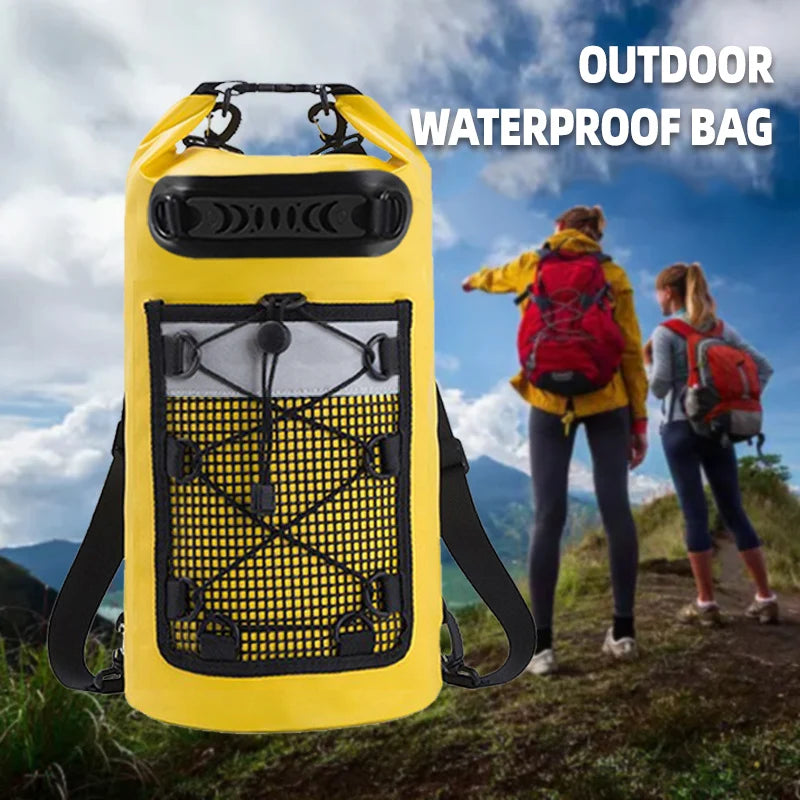 Waterproof Dry Bag Backpack for Kayaking & Outdoor Adventures - 10L/20L