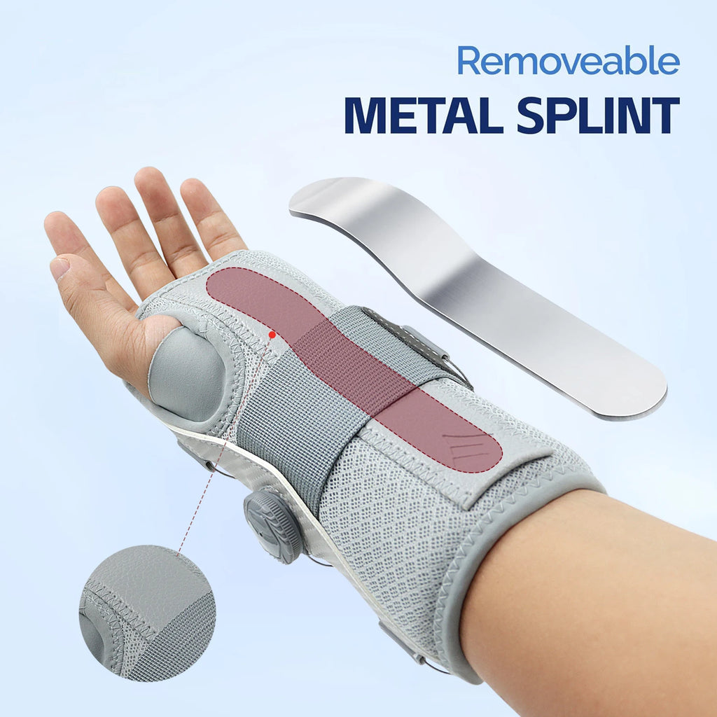 Carpal Tunnel Wrist Brace | Adjustable Support for Pain Relief | Tendonitis & Arthritis Splint