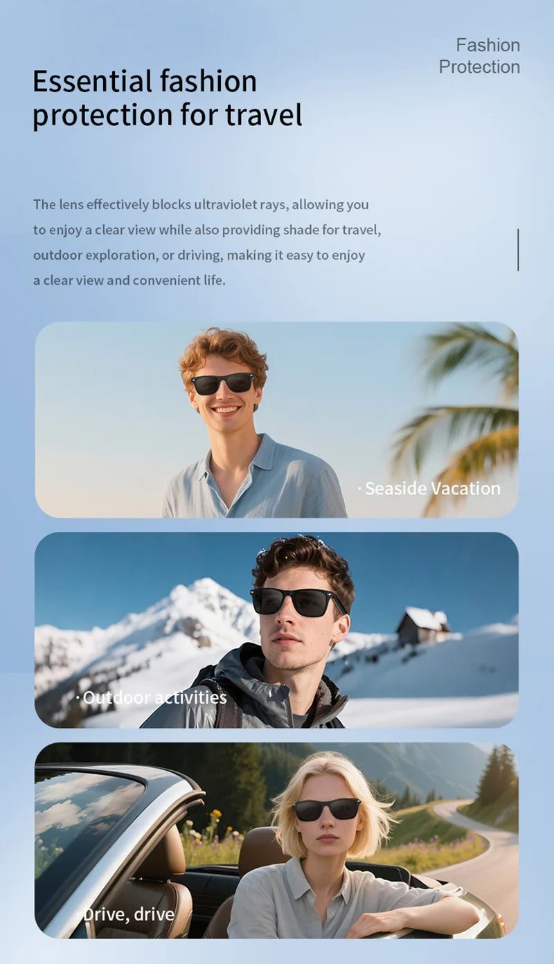 VIVO Fashion Smart Glasses | Waterproof Bluetooth Audio & Calls