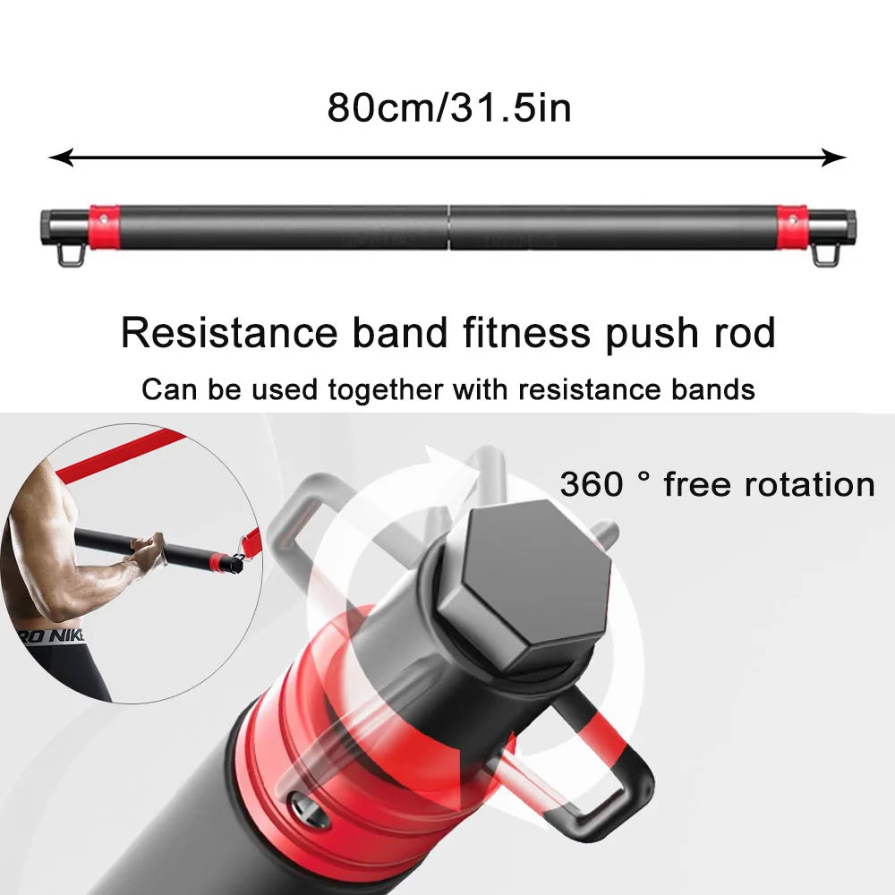 Resistance Bands Set: Full Body Workout for Strength Training & Fitness
