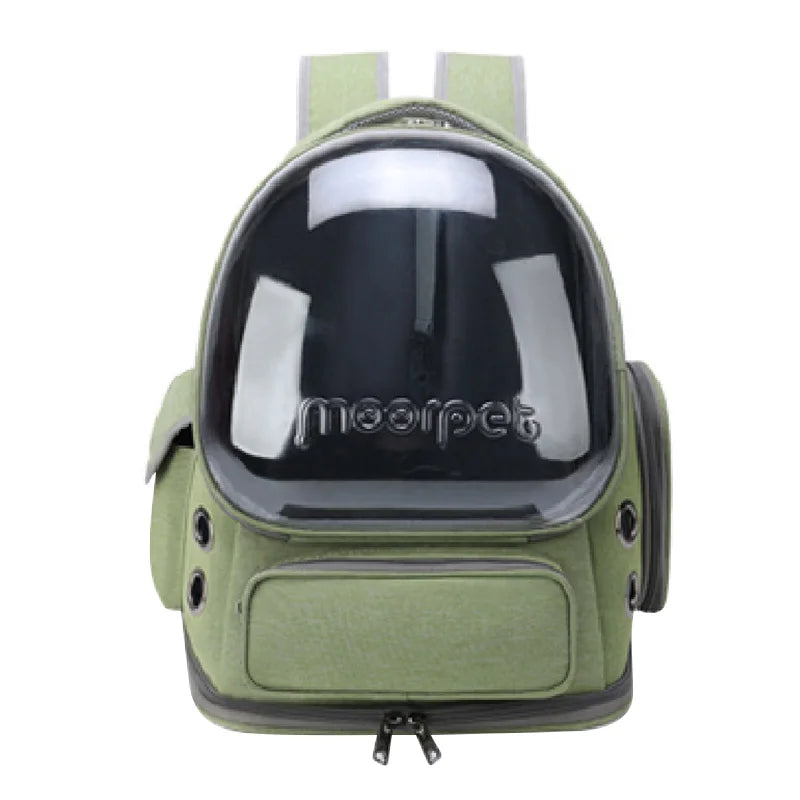 Transparent Pet Carrier Backpack for Cats & Small Dogs | Travel Bag