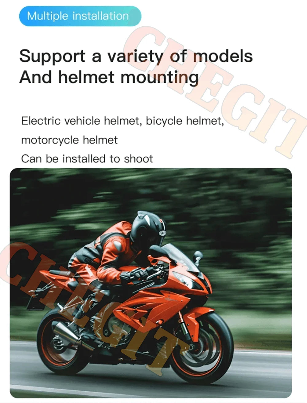 Vabena 4K FHD Action Camera | Ultra HD Adventure Cam for Sports & Motorcycle
