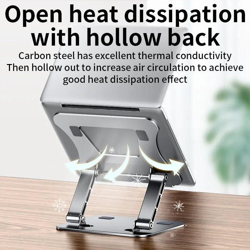 YYLMONE Adjustable Aluminum Stand for Phone, Tablet & Laptop