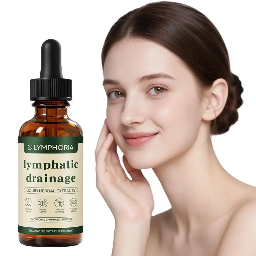 Natural Herbal Lymphatic Drainage Liquid for Vitality & Clarity