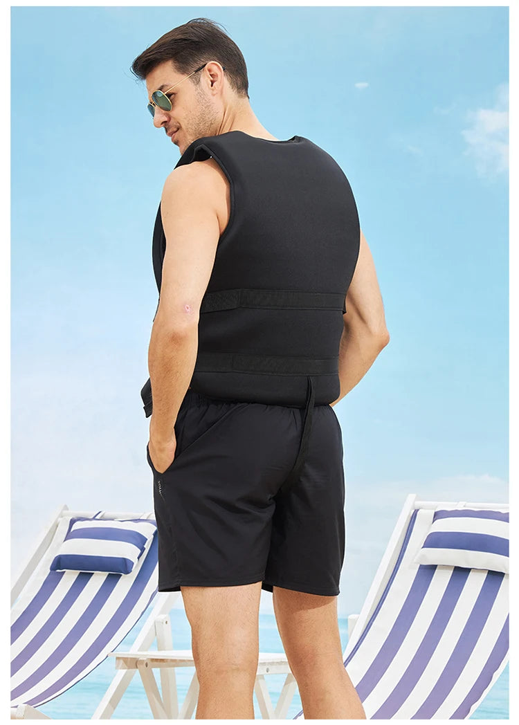 Vabena Neoprene Life Jacket for Water Sports | Adult Children Buoyancy Vest