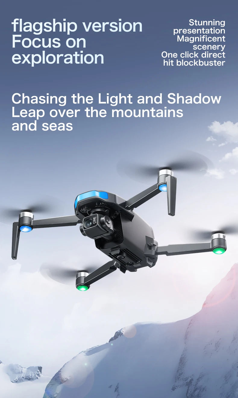 S-X1 MAX GPS Drone with 4K Camera & 3-axis Gimbal | Max Flight