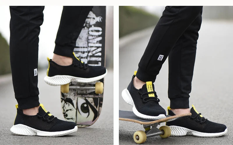 Iairay Lightweight Hyper-Breathable Summer Work Shoes