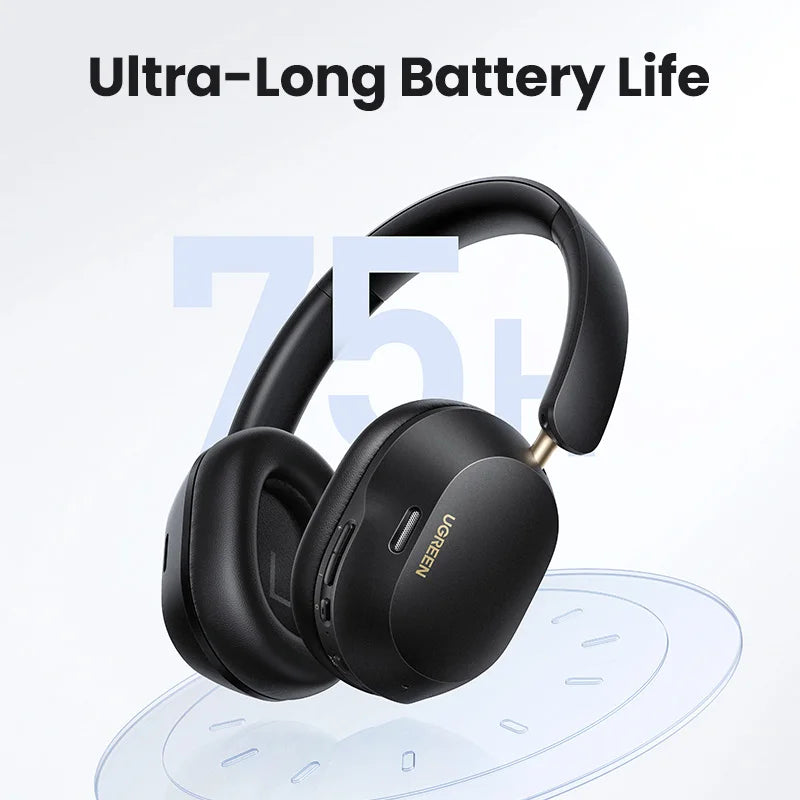 Choice Wireless Bluetooth Headphones with 43dB ANC, Hi-Res LDAC & 75H Spatial Audio