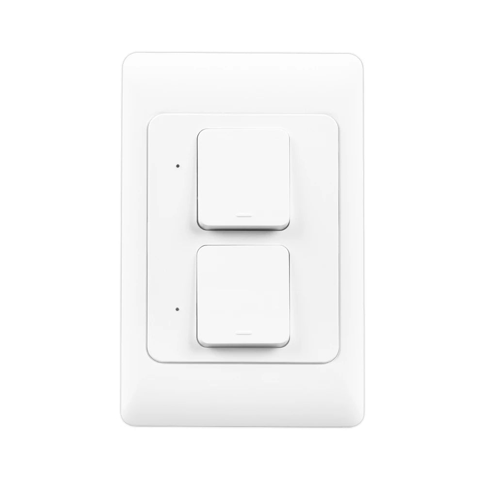 Manhot Tuya Smart Light Switch | Physical Push-Button Smart Home Control