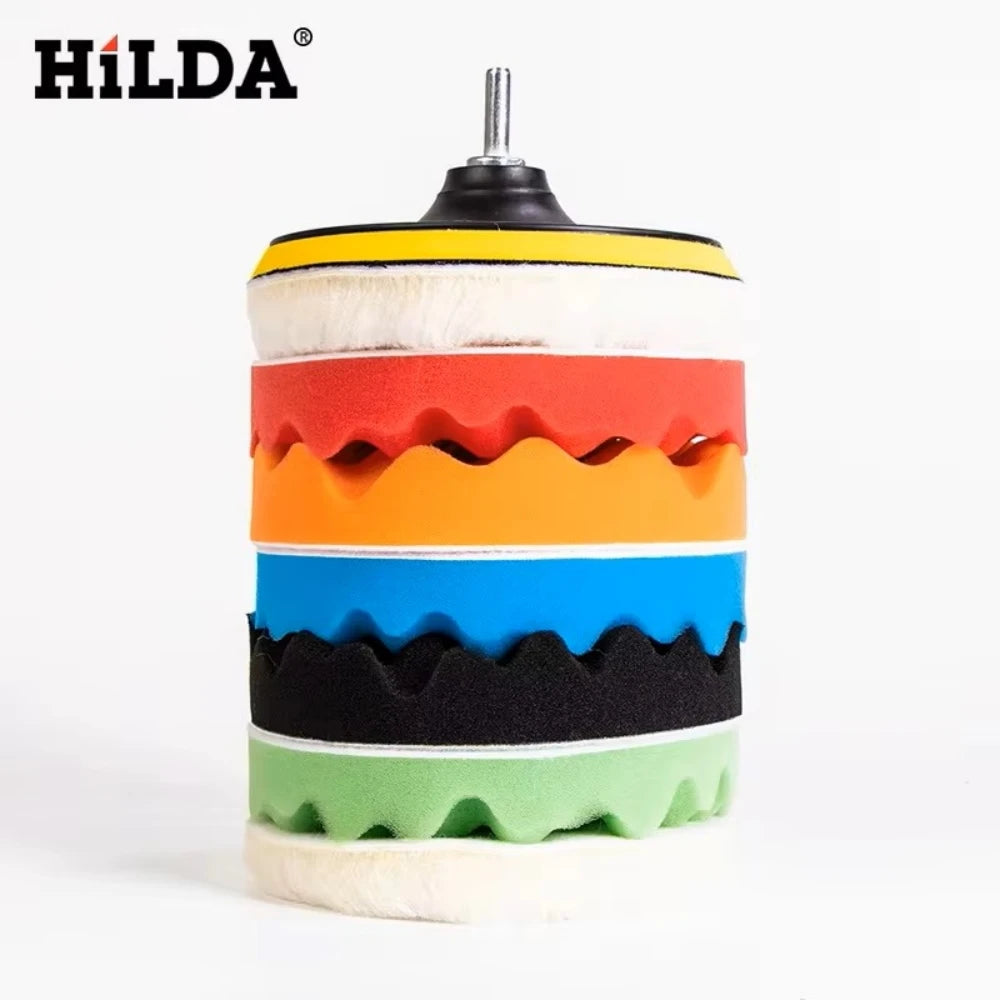 HILDA Electric Car Polisher | Adjustable Speed for Scratch Repair & Waxing