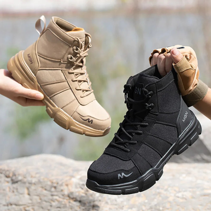 Kankeirr Industrial Non-Slip Tactical Safety Boots | Ultimate Protection