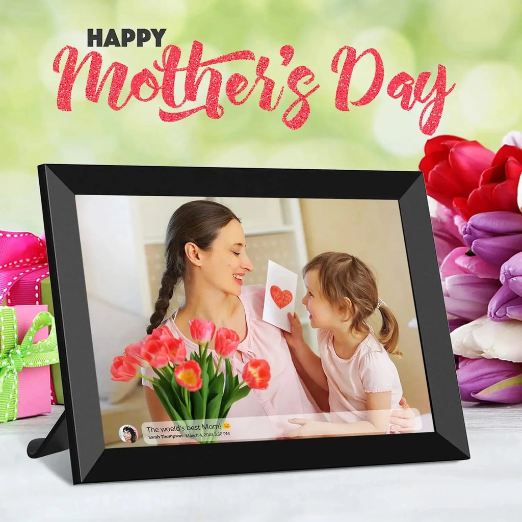 Frameo 10.1" Smart WiFi Digital Photo Frame | Touch IPS HD Display