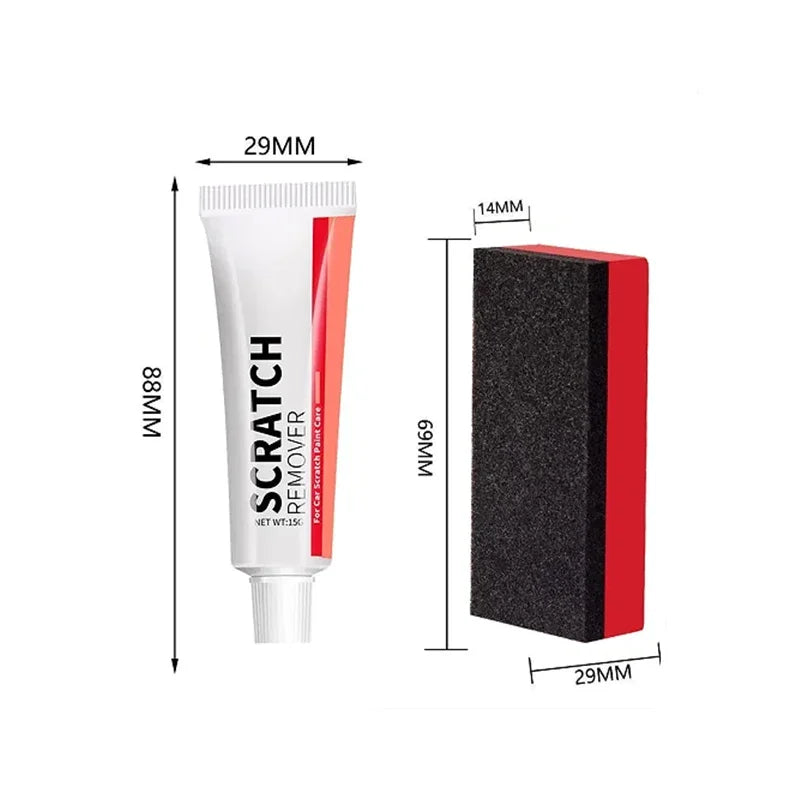 Car Scratch Remover Polish - Paint Repair Kit & Auto Care Tools