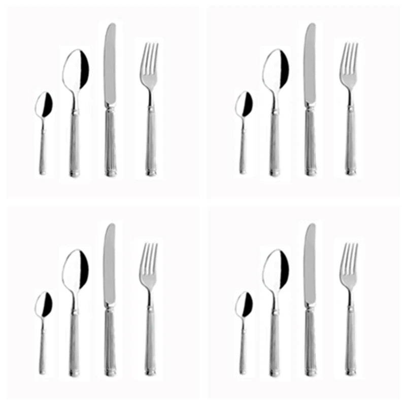 Luxury Roman Column 18/10 Stainless Steel Cutlery Set