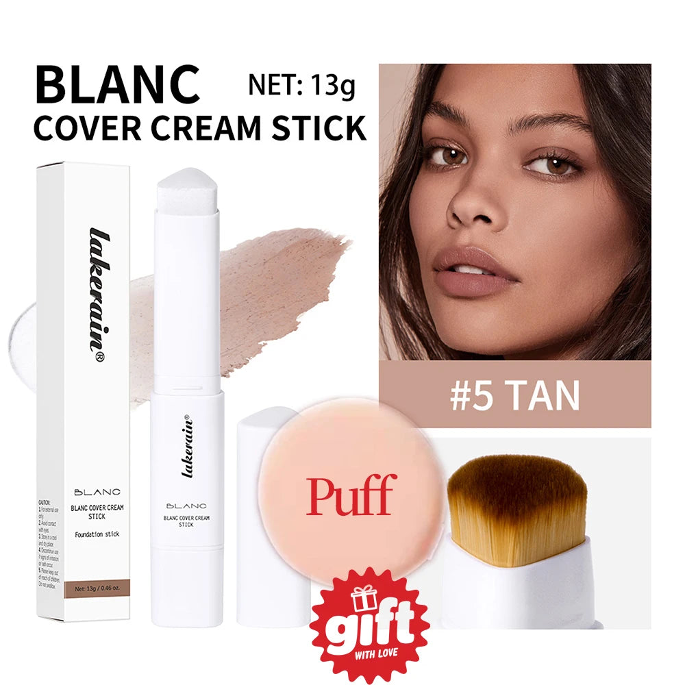 Lakerain Color Changing Foundation Stick - Full Coverage Matte