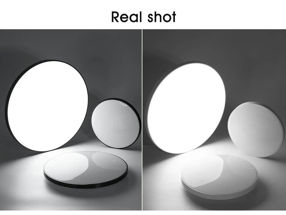 Modern Smart Dimmable LED Ceiling Light with App & Remote Control