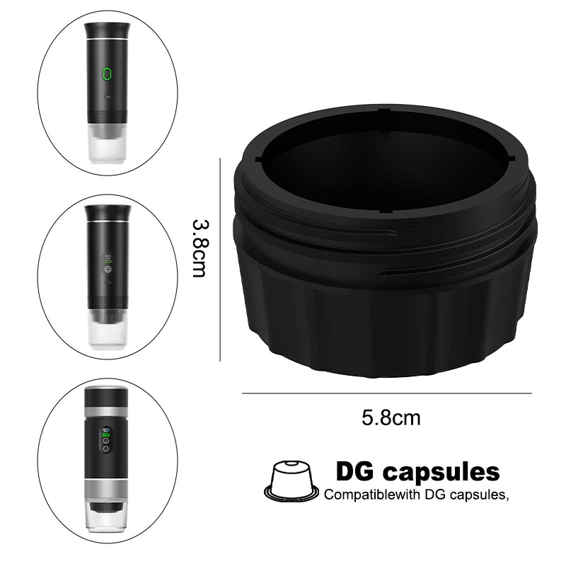 DENOKIN 51mm Stainless Steel Espresso Coffee Filter Basket