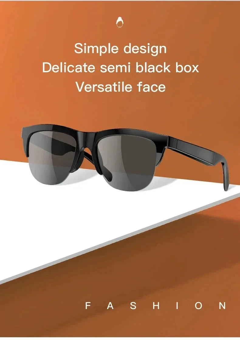 DIXSG Smart Sunglasses with Bluetooth Audio & Blue Light Protection