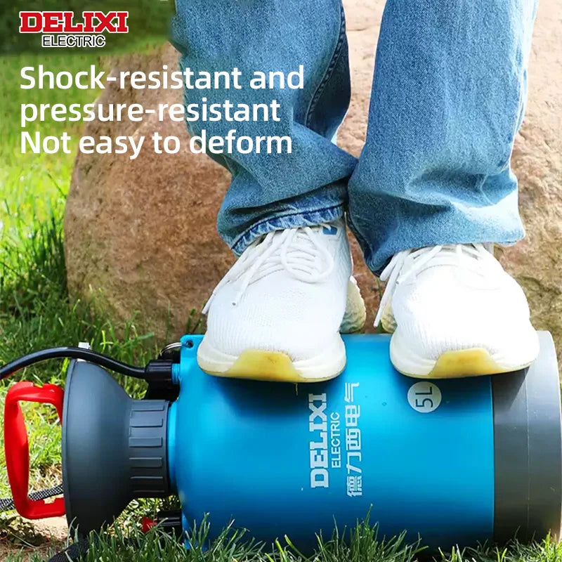 DELIXI ELECTRIC 3/5/8L Garden Sprayer - Multi-Purpose Pressure Pump for Lawn & Garden