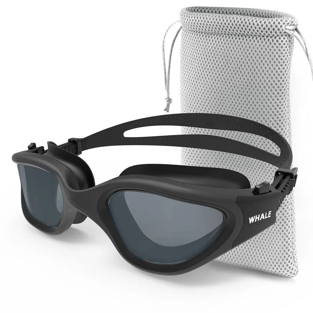 Polarized Swimming Goggles for Adults - Anti-Fog & UV Protection