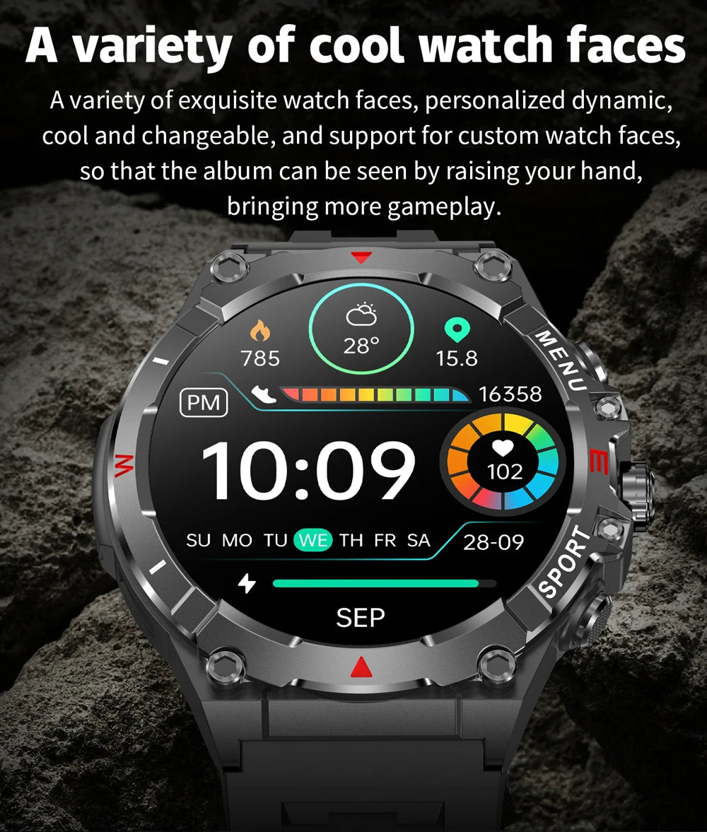COLMI V76 GPS Smartwatch | Ultra AMOLED & Bluetooth Call