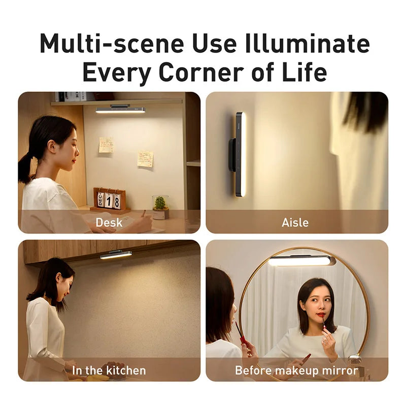 Baseus Magnetic Monitor Light Bar - Eye Protection Desk Lamp for PC