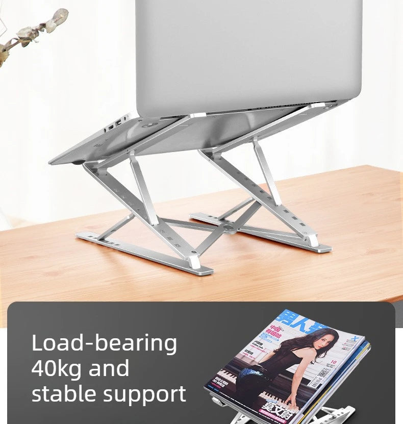 Dawndesslo Ergonomic Laptop Stand - Adjustable Desk Holder
