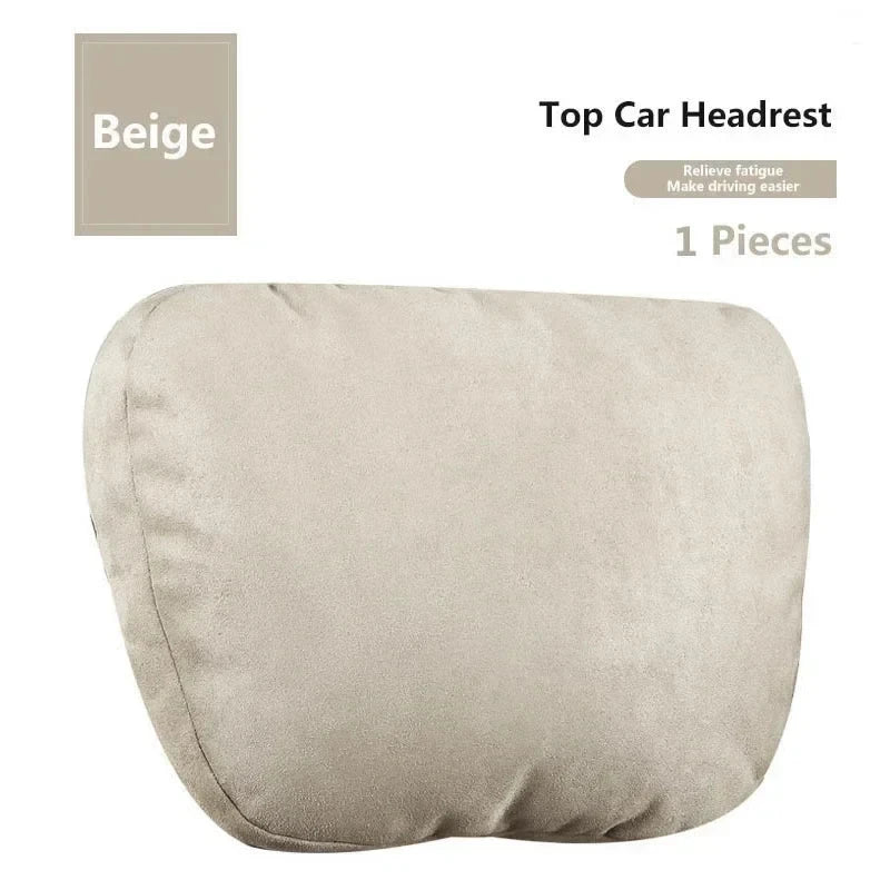 Premium Car Neck Support Pillow | Soft & Breathable Headrest Cushion | Maybach S Class Design