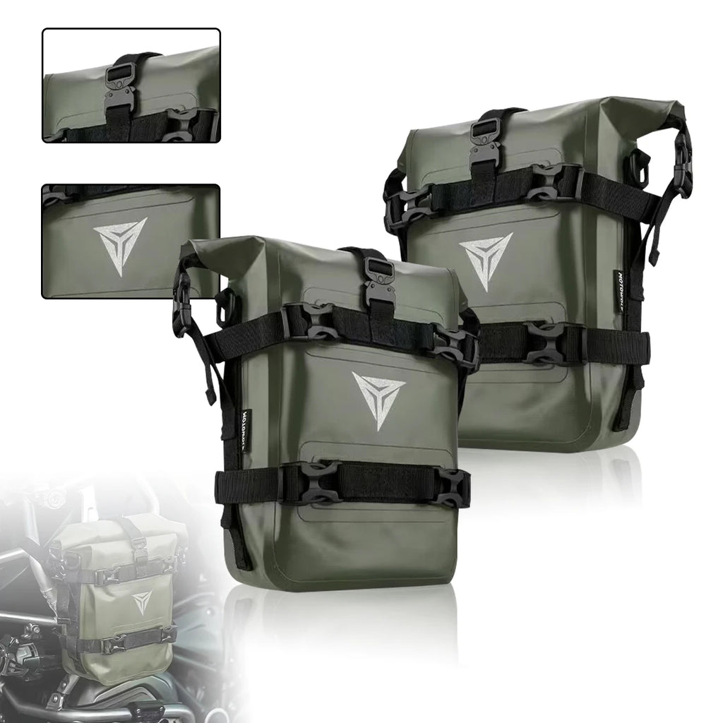 Motorcycle Frame Crash Bar Bag for BMW R1250GS R1200GS ADV Honda NC750X CB500X - Waterproof Tool Storage