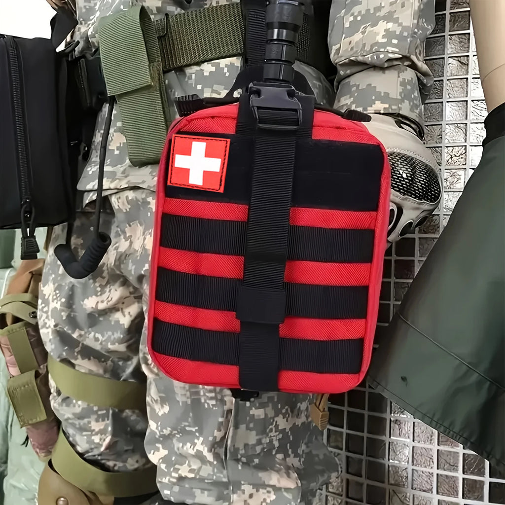 379-Piece First Aid Kit | Portable Emergency Survival Bag for Home & Outdoor
