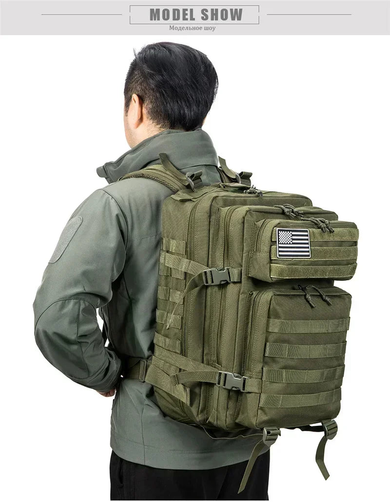 ReFire Gear 3-Day Tactical Backpack - Hiking & Fitness Pack