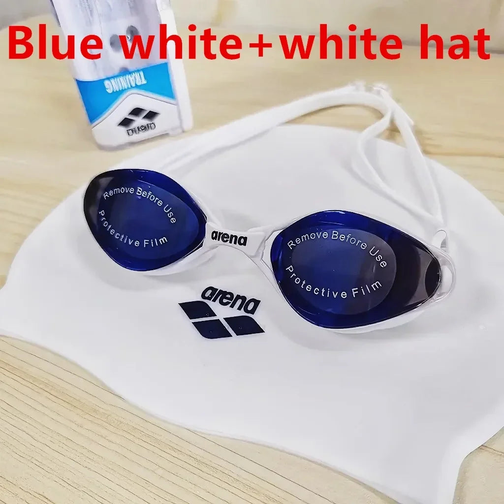 ARENA Professional Anti-Fog Swimming Goggles - UV Protection for Adults