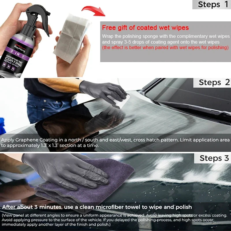 Car Ceramic Nano Coating | Hydrophobic Paint Protection & Shine