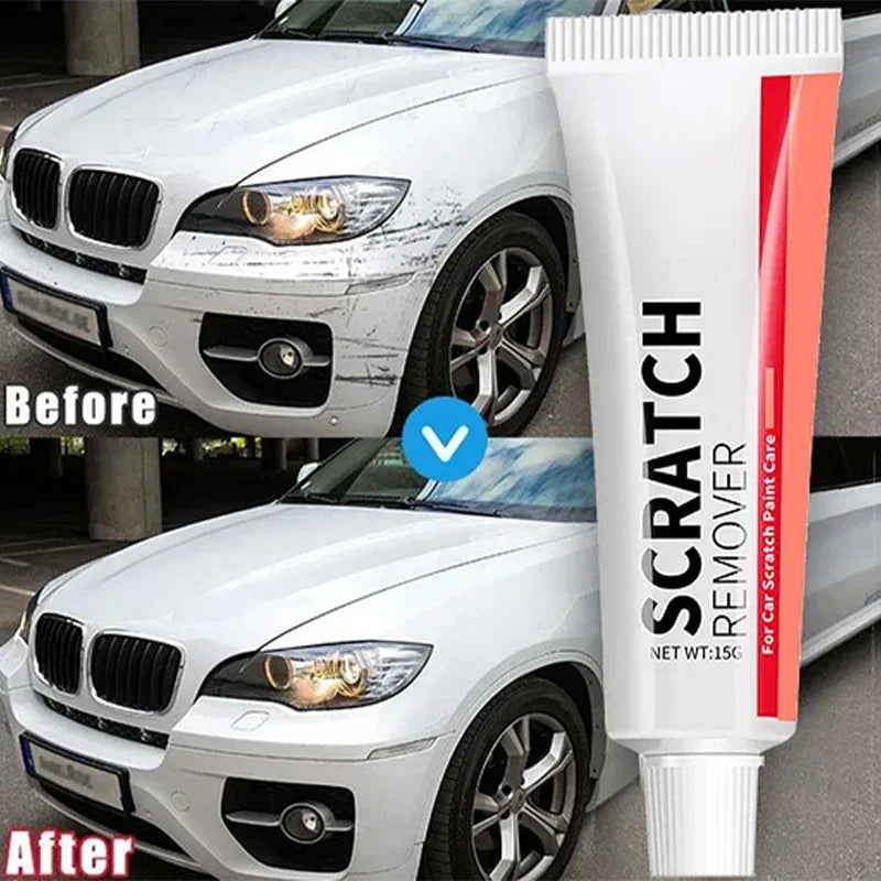 Car Scratch Remover Polish - Paint Repair Kit & Auto Care Tools