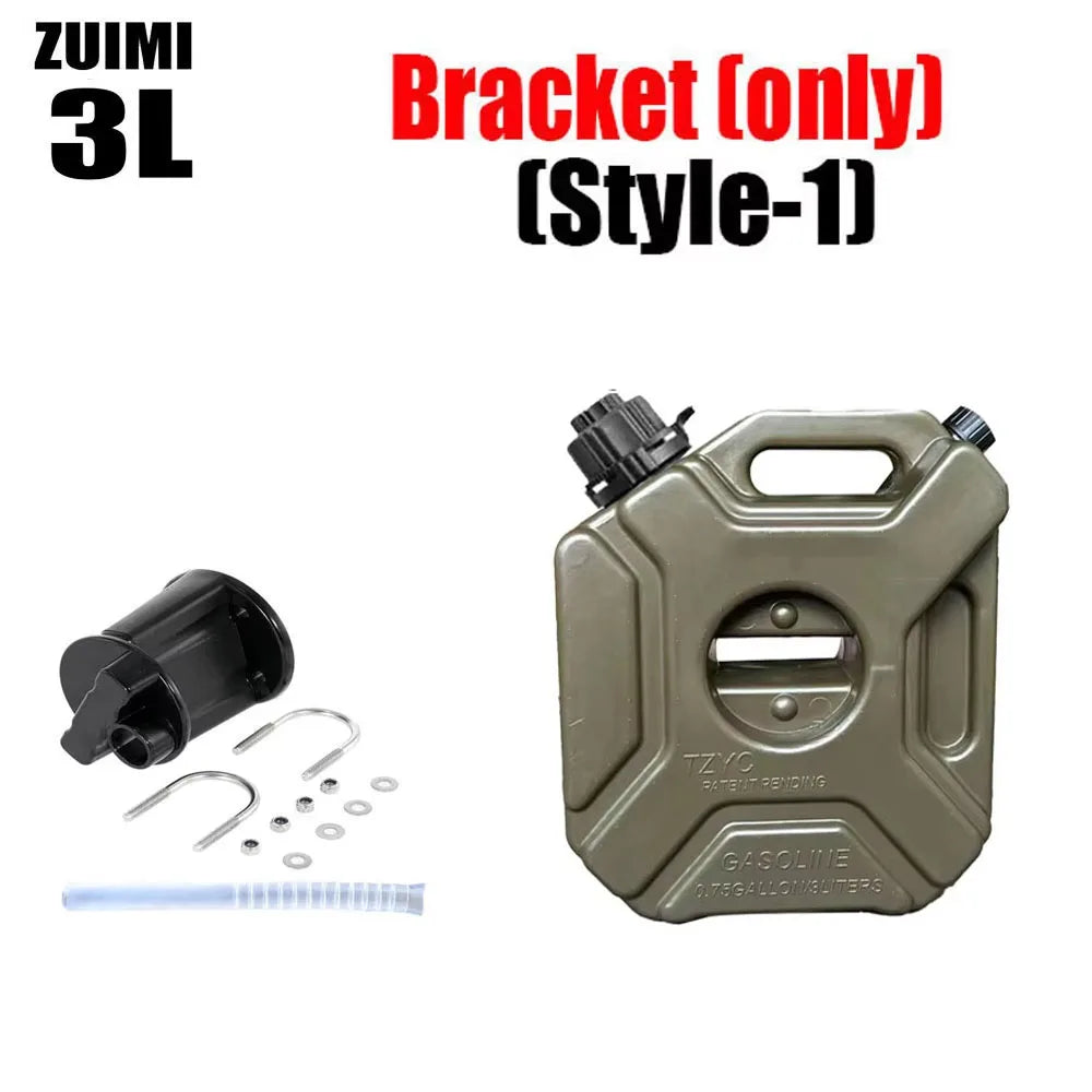 Motorcycle Fuel Tank 3/5L Child Lock Anti-static Jerry Can