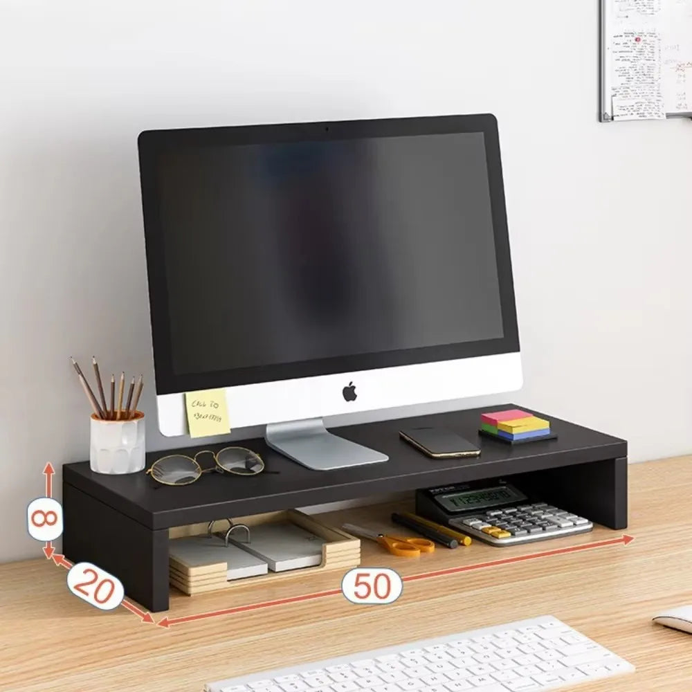 Vabena Ergonomic Monitor Riser Stand for Dorm Desk - Space Saver