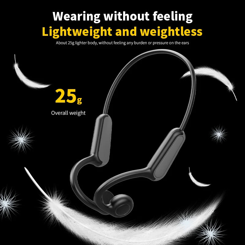 B8 True Bone Conduction Earphones | Bluetooth 5.3 Sports Wireless IPX5