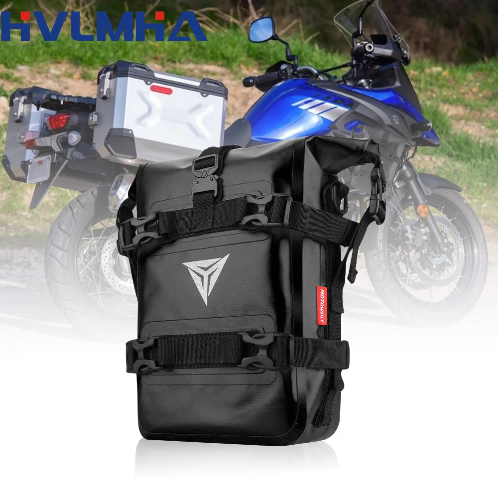 Motorcycle Frame Crash Bar Bag for BMW R1250GS R1200GS ADV Honda NC750X CB500X - Waterproof Tool Storage